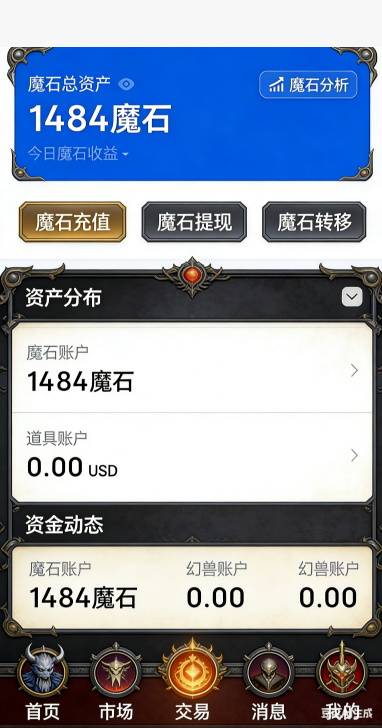 魔域私服野外BOSS散人打宝画面
